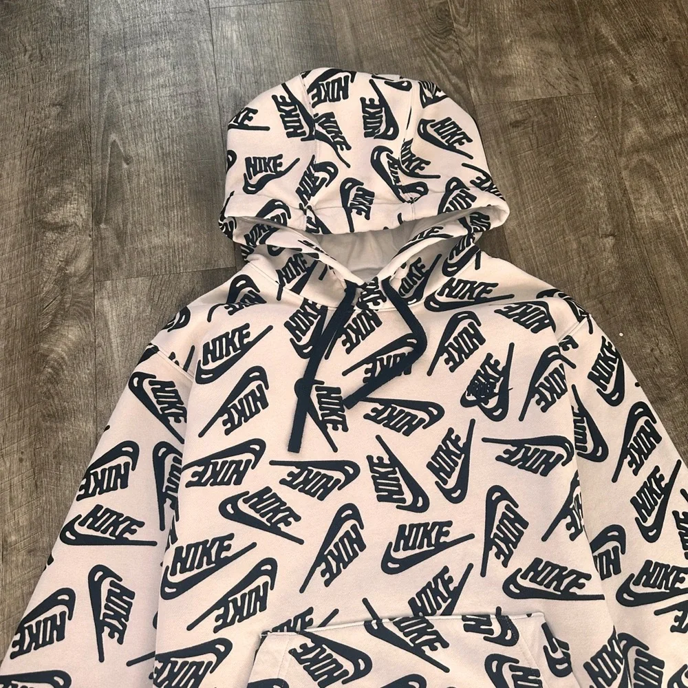 Nike Hoodie With Logo Print Size Small - Picture 5 of 8